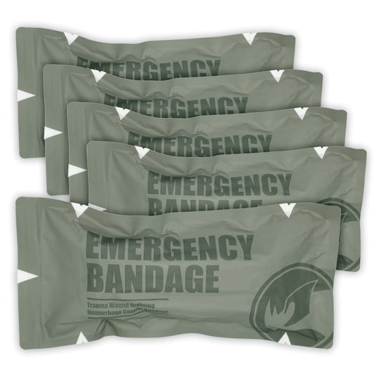 Rhino Rescue 4/6in Emergency Tactical First Aid Bandage