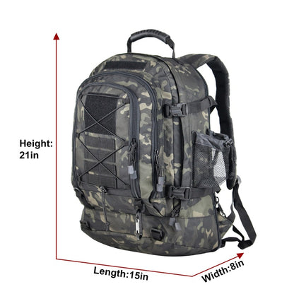 60L Military Tactical Backpack