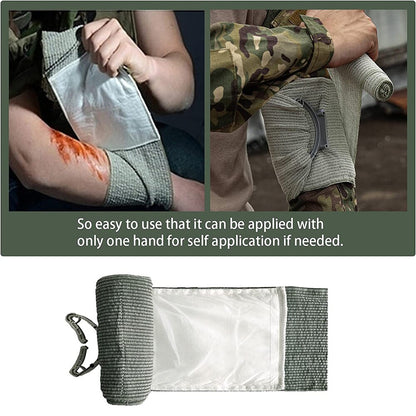 Rhino Rescue 4/6in Emergency Tactical First Aid Bandage